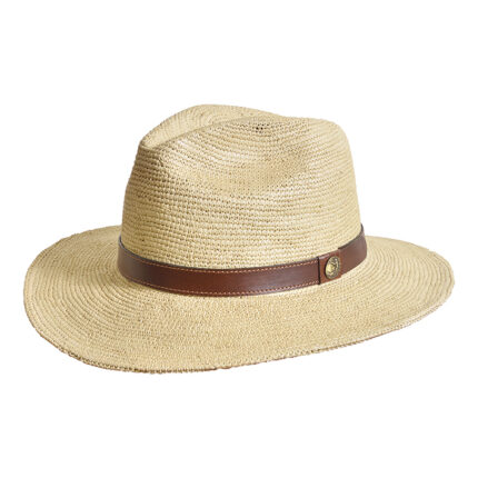 Sombrero Fedora Toquilla Crochet ala 7cm